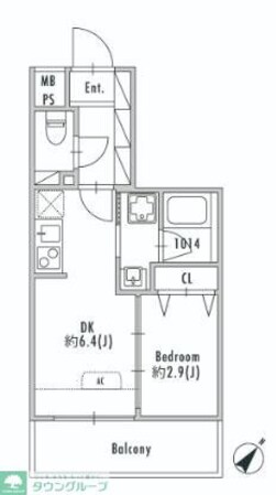 GRAN PASEO 押上IIの物件間取画像